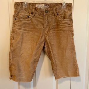 SOLD: Corduroy Cut Off Shorts